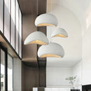 Axyaa White Wabi Sabi Pendant Lamp Suitable for Kitchen, Dining, Living Room