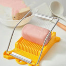 Axyaa Lunch Meat Slicer: Stainless Steel Food Cutter for Home Kitchen