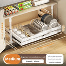 Axyaa Sliding Drawer Shelf Organizers for Kitchen Cabinet Storage
