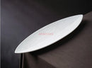Axyaa Leaf Shape Ceramic Dim Sum Plate for Liuyun Commercial Strip Bread