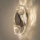 Axyaa Crystal Wall Lamp: Modern Luxury Bedroom Decoration, Creative LED Indoor Lighting