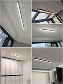 Axyaa Long Strip LED Ceiling Light for Balcony, Bedroom, Kitchen Décor