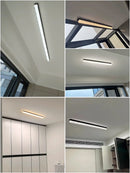 Axyaa Long Strip LED Ceiling Light for Balcony, Bedroom, Living Room, Kitchen Decor