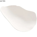 Axya Ceramic Irregular 10/12 Inch Dinner Plate Set for Dining and Serving