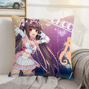 Axyaa 45x45 Cushion Cover - Decorative Pillowcase for Home, Car, and Bed Decor