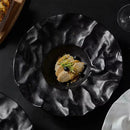 Axyaa Deep Plate: Creative Western & Japanese Ceramic Tableware for Artistic Hotel Dining