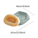 Axyaa Cozy Cat Sleeping Bag: Warm Semi-enclosed Pet Nest for Small & Medium Pets