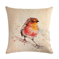 Animal Print Linen Pillowcase by Axyaa - Home Decor Cushion Cover