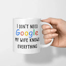 White Ceramic Mug - Axyaa Funny Gift Cup for Friends, Spouse; Humorous Quote Mug