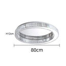 Axyaa Modern Gold Crystal Ceiling Chandelier for Luxe Living Room & Bedroom Lighting