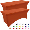 Axyaa Stretch Spandex Tablecloth for Outdoor Events, Weddings, and Parties