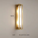 Axyaa Minimalist Iron Glass Wall Lamp for Bedroom Living Room Decor