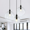 Axyaa Nordic Glass Ball Pendant Lamp Small Chandelier