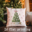Axyaa Christmas Cute Cartoon Pillow Covers for Sofa, Bedroom, Car