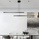 Axyaa Gold Black Led Dimmable Pendant Lights for Dining Room Hanging Fixtures