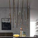 Axyaa Long Art Decor Pendant Lights – Modern Luxury Hanging Lamp