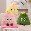 Axyaa Small Tree Plush Pillow for Bedroom Sofa and Bedhead Cushion