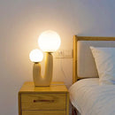 Nordic Glass Desk Lamp Axyaa LED Table Light Original Design Bedroom Study Resin Body