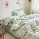 Axyaa Double Bed Duvet Cover 150x200 Breathable Quilt Comforter Cover