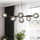 Axyaa Gold Beige Glass G9 Lampshade Ø100mm-150mm Ø20mm Threaded Glass for G9 Light Fittings