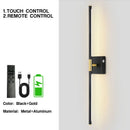 Axyaa LED Wall Sconce Lights 350° Touch Dimmable Rotatable Wall Lamps