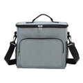 Axyaa Insulated Crossbody Lunch Bag for Outdoor Picnics with Large Capacity and Shoulder Strap