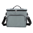 Axyaa Insulated Crossbody Lunch Bag for Outdoor Picnics with Large Capacity and Shoulder Strap