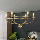 Axyaa Industrial Chandelier Light for Living Room Kitchen Dining Room