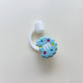 Axyaa Biscuit Straw Toppers for 7-8mm Straws