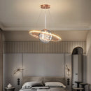 Axya LED Planet Pendant Lamp: Modern Creative Decoration Light for Home Décor