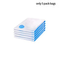 Axyaa Vacuum Storage Bags - Space Saving Clothes Organizer for Wardrobe