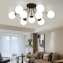 Axyaa Magic Bean LED Glass Ball Chandelier for Home Decor Lighting