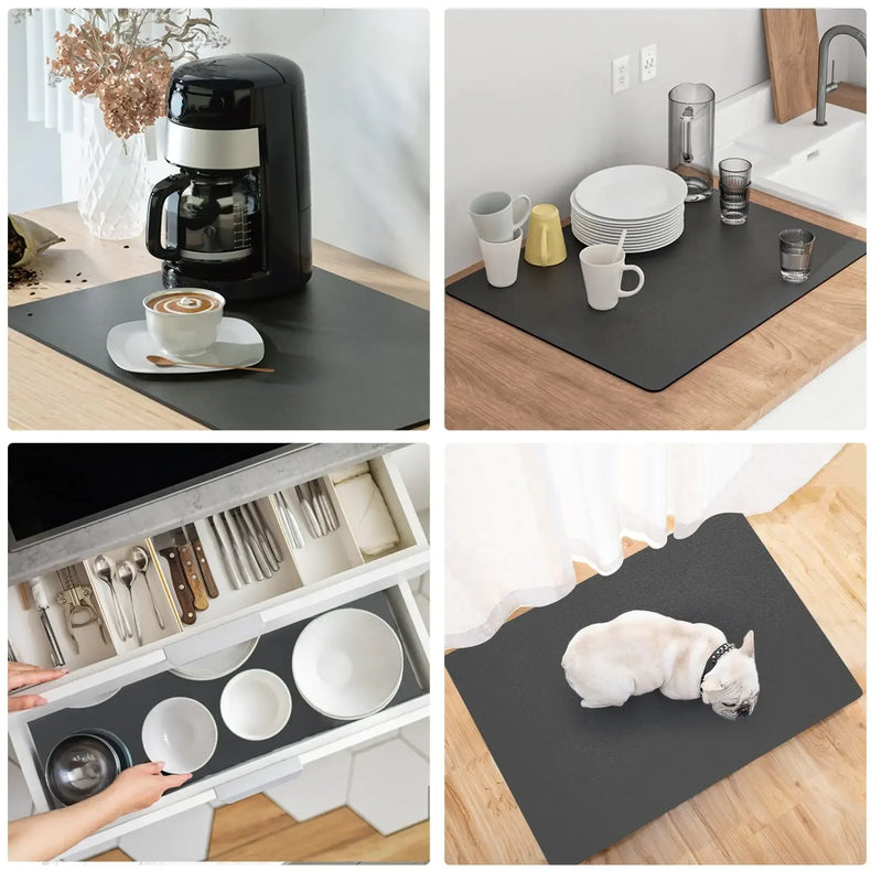 Axyaa Super Absorbent Large Kitchen Mat - Quick Dry & Antiskid