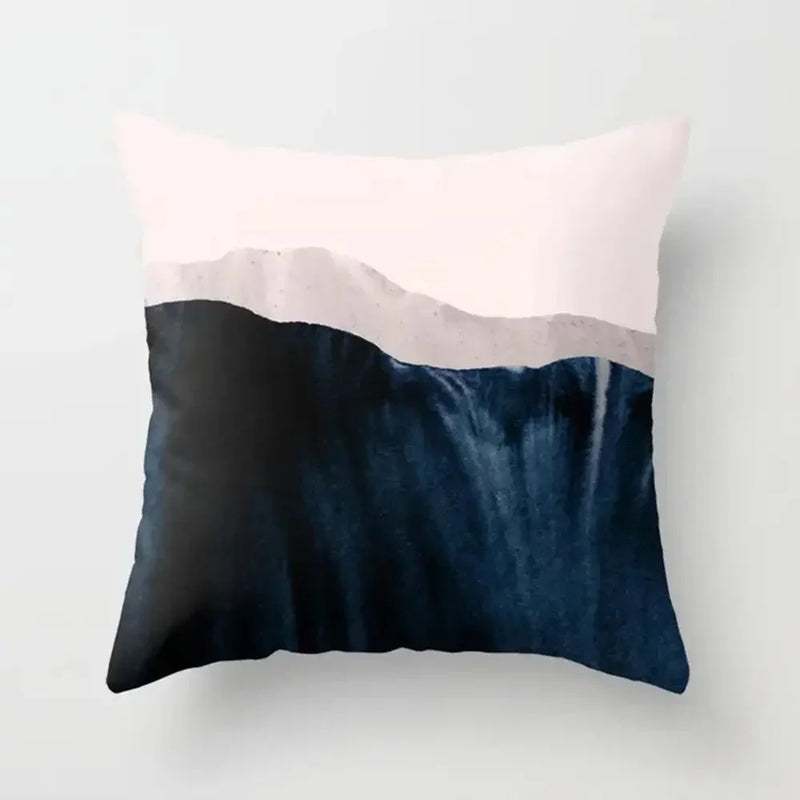 Geometric Abstract Pillow Case 45x45cm Axyaa Home Decor Square Cushion Cover