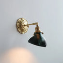 Axyaa Clear Shell Glass LED Wall Sconce Up Down Light France Europe Copper