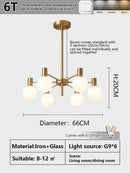 Axyaa Luxury Magic Bean Nordic Chandelier for Living Room, Dining & Bedroom