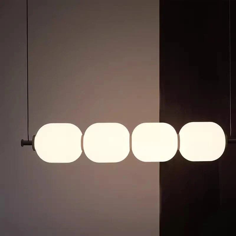 Axyaa White LED Pendant Light for Modern Spaces
