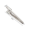 Axyaa Stainless Steel BBQ Food Tongs for Cooking, Buffet, and Grilling