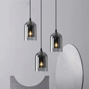 Axyaa Modern Glass Pendant Lamp for Restaurant Coffee Bar Kitchen Lighting