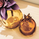 Axyaa Pomegranate Glass Vase Flower Arrangement Desktop Ornament