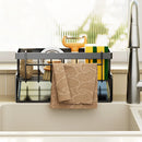 Axyaa Stainless Steel Sponge Holder Rack with Water Tray - Home Kitchen Storage
