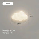 Axyaa Cloud & Star LED Ceiling Lamp - Warm Full-Spectrum Light for Home Decor