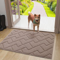 Axyaa Front Entry Indoor Doormat - Washable Non-Slip Absorbent Resist Dirt Mat