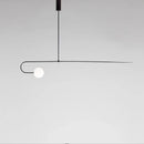 Axyaa Nordic Geometric Chandelier - Minimalist Creative Living Room Bedside Light