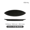 Axyaa Ceramic Long Strip Dessert Plate