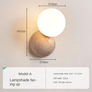 Axyaa Cave Stone Wall LED Wall Lamp for Bedroom and Living Room