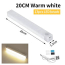 Axyaa Rechargeable Motion Sensor LED Bar Lights for Kitchen Cabinets