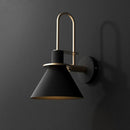 Axyaa Industrial Iron Wall Lamp for Living Room Bedroom, Modern Nordic Bedside Light E27
