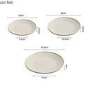 Axyaa Ceramic Tableware Set for Molecular Cuisine Restaurant Service