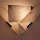 Axyaa Elegant Alabaster Marble Wall Lamp for Bedroom, Living Room, Corridor